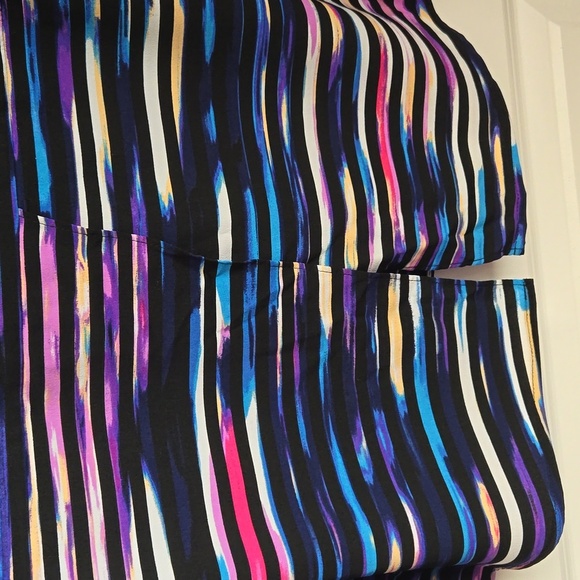 Multicolored Blouse by Attention sz small - Picture 5 of 6